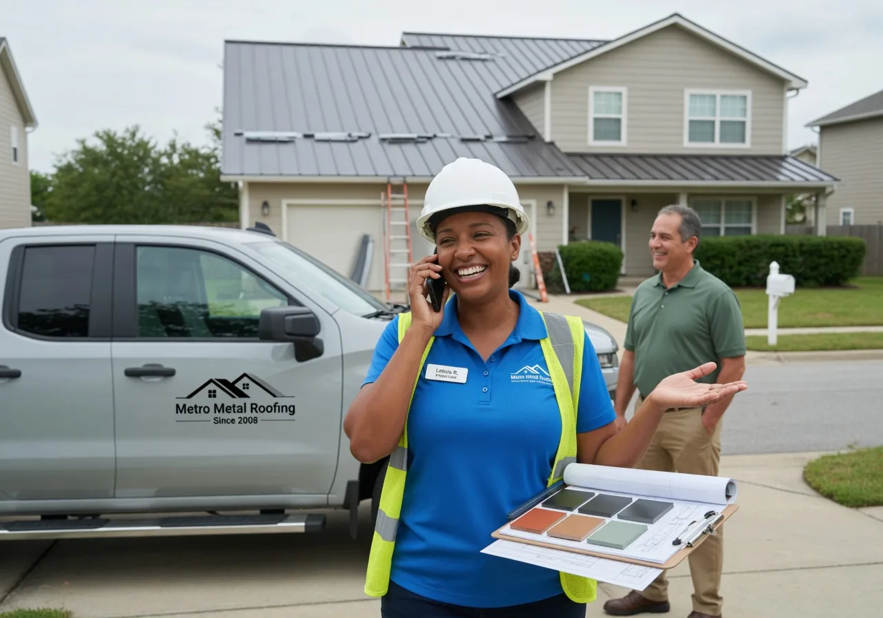 Storm Damage Metal Roof Repair in Martinsburg, MO